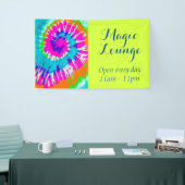 holiES – パワースパイラルろうけつ染めスタイル 横断幕 (トレードショー)