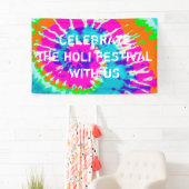 holiES -力の螺線形のろうけつ染めのスタイル 横断幕 (インサイチュ)