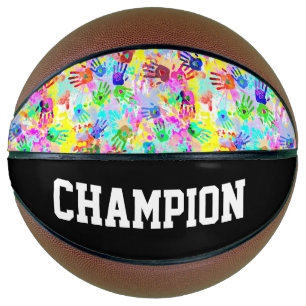 holiES – 手のスプラッシュ色のパタグランジーン2 バスケットボール