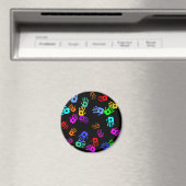 holiES – 手の色のパターン1 +あなたのバックガー。 マグネット (インサイチュ (食洗機))