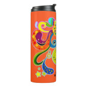 holiES -抽象芸術ハッピーホーリーカウズ+あなたのアイディア タンブラー (回転左)