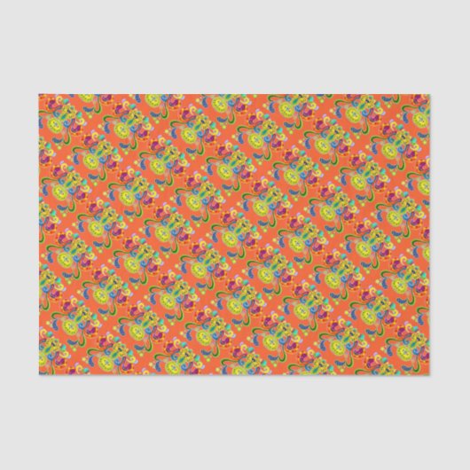 holiES -抽象芸術ハッピーホーリーカウズ+あなたのアイディア 薄葉紙 (正面)