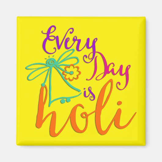 holiES – 毎日Holi + your backgr.&アイディア マグネット (正面)