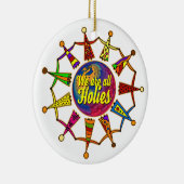 HOLIes – 私たちは全ての穴+あなたのバックガーである。 セラミックオーナメント (右)