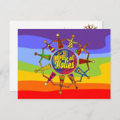 HOLIes – 私たちは全ての穴+あなたのバックガーである。 ポストカード (正面/裏面)