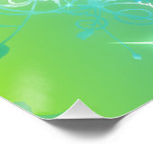 holiES - 飛んでいる Hands Pights ART ポスター (コーナー)