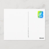 holiES - 飛んでいる Hands Pights ART ポストカード (裏面)