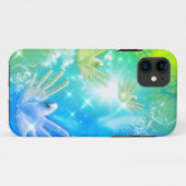 holiES - 飛んでいる Hands Pights ART Case-Mate iPhoneケース (裏面(横))