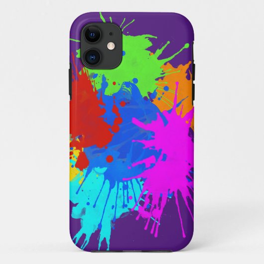 holiES - 2回のスプラッシュ+あなたのアイディア Case-Mate iPhoneケース (裏面)
