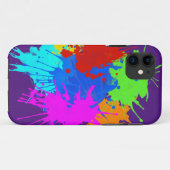 holiES - 2回のスプラッシュ+あなたのアイディア Case-Mate iPhoneケース (裏面(横))