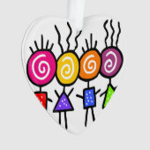 holiES - HOLI 最高の FRIENDSとあなたのアイディア オーナメント (正面)