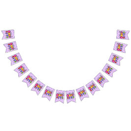 holiES - HOLI 最高の FRIENDSとあなたのアイディア バンティングフラッグ