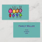 holiES - HOLI 最高の FRIENDSとあなたのアイディア 名刺 (正面/裏面)