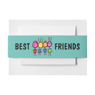 holiES - HOLI 最高の FRIENDSとあなたのアイディア 招待状ベリーバンド