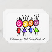 holiES - HOLI FRIENDS  +アイディア 招待状 (正面/裏面)