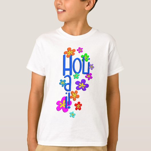 holiES - HOLI HAI花2 Tシャツ (正面)