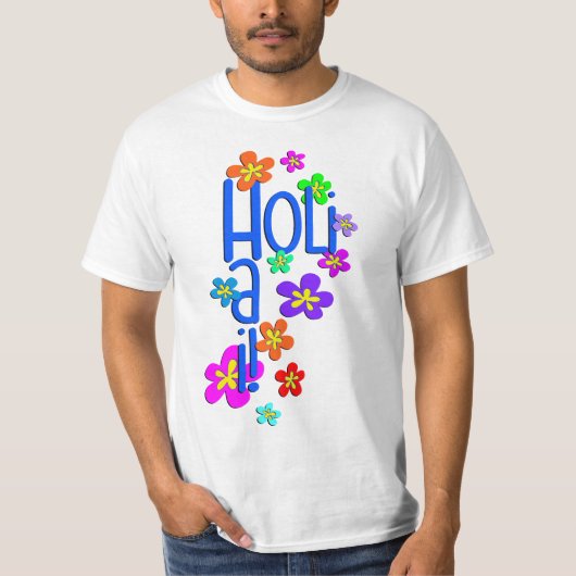 holiES - HOLI HAI花2 Tシャツ (正面)