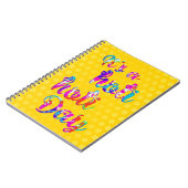 HOLIes - HOLI HOLI DAY + your backgr. ノートブック (左側)