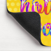 HOLIes - HOLI HOLI DAY + your backgr. マウスパッド (コーナー)