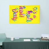 HOLIes - HOLI HOLI DAY + your backgr. 横断幕 (トレードショー)