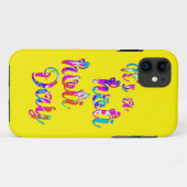HOLIes - HOLI HOLI DAY + your backgr. Case-Mate iPhoneケース (裏面(横))