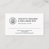 Holistic Health Coach Therapist 予約カード (正面)