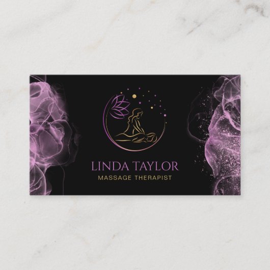 Holistic Massage Therapy Healer Energy 名刺 (正面)
