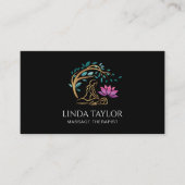 Holistic Massage Therapy Healer Energy Lotus 名刺 (正面)