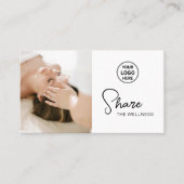 Holistic Therapist Health Coach 紹介カード (正面)