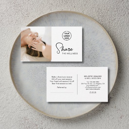 Holistic Therapist Health Coach 紹介カード