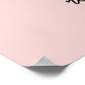 Holistic Wellness Services Menu Pink ポスター (角)