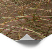 Holkham Beach Sand Dunes, Norfolk Coast ポスター (角)