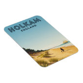 Holkham Norfolk England Travel マグネット (右側)