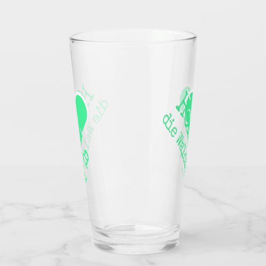 Holla, die Waldfee! German expression タンブラーグラス (左)