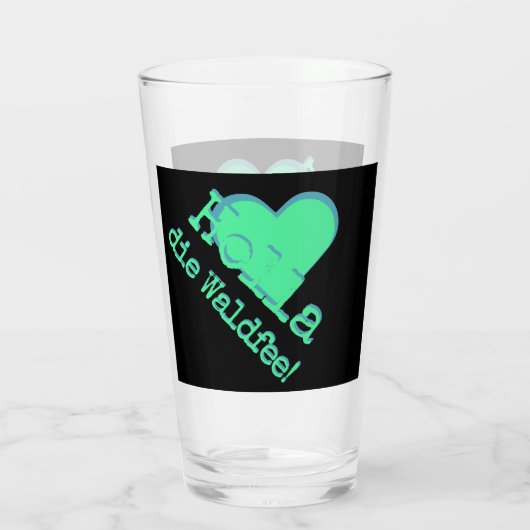 Holla, die Waldfee! Spruch タンブラーグラス (裏面)