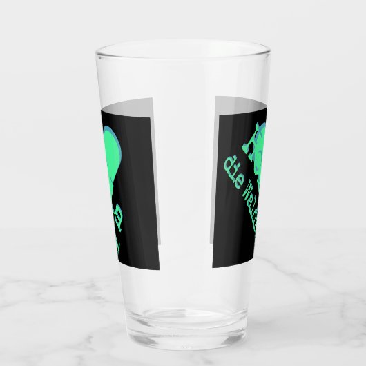 Holla, die Waldfee! Spruch タンブラーグラス (右)