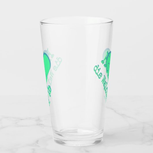 Holla, die Waldfee! Spruch タンブラーグラス (右)