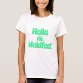 Holla, die Waldfee! Spruch Tシャツ (正面)