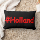 「#Holland」かわいいデザイン。買今 ランバークッション (ブランケット)