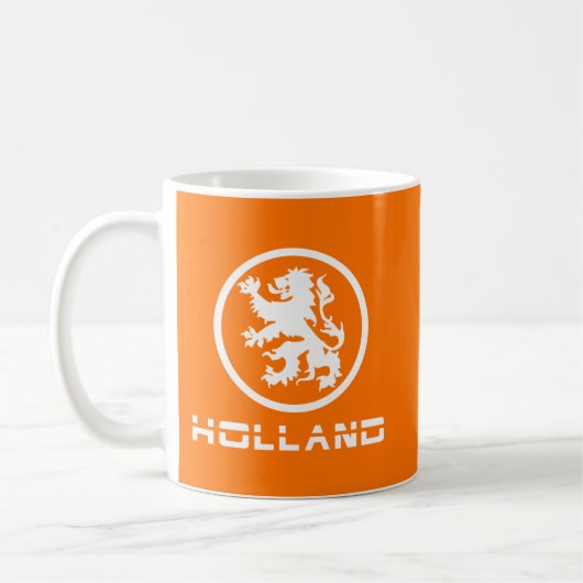 Holland コーヒーマグカップ (左)