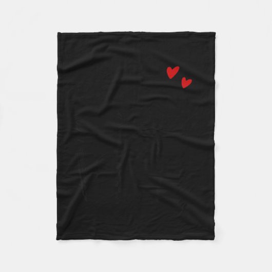 Holland Lop Rabbit Loves Boba Tea Bunny &amp; Bubb フリースブランケット (正面)