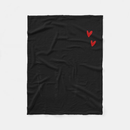 Holland Lop Rabbit Loves Boba Tea Bunny &amp; Bubb フリースブランケット (正面)