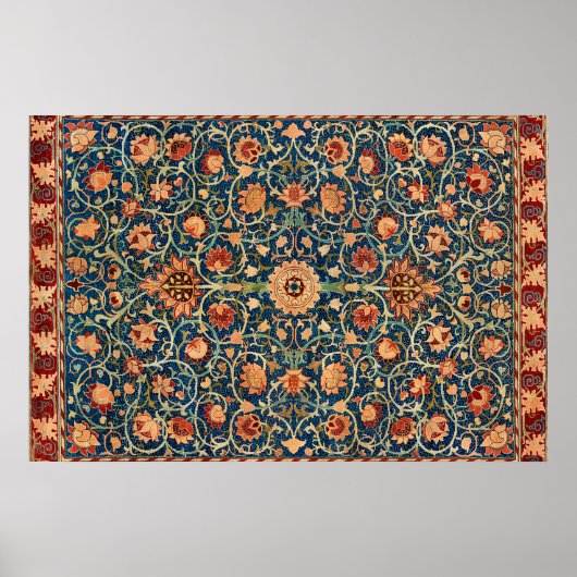 Holland Park Design (by William Morris) ポスター (正面)