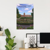 Holland Park London Travel Poster ポスター (ホームオフィス)