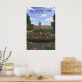 Holland Park London Travel Poster ポスター (キッチン)