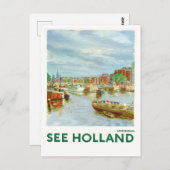 Holland Vintage旅行はがきを参照 ポストカード (正面/裏面)