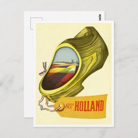 Holland Vintage旅行はがきを参照 ポストカード (正面/裏面)