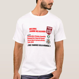Hollande記録的な軍隊のd'Honneur 2 Tシャツ