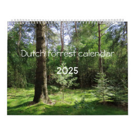 Hollands bos Kalender aan te passen カレンダー