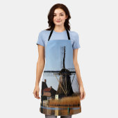 Hollandse Molen aan de waterkant. エプロン (着用した状態)